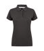 Henbury Womens/Ladies Micro-Fine Short Sleeve Polo Shirt (White) - UTRW5421