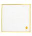 Lot de 4 Serviettes de Table Yucatan 40x40cm Blanc-4