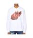 Sweat blanc homme diesel 0bawt-1
