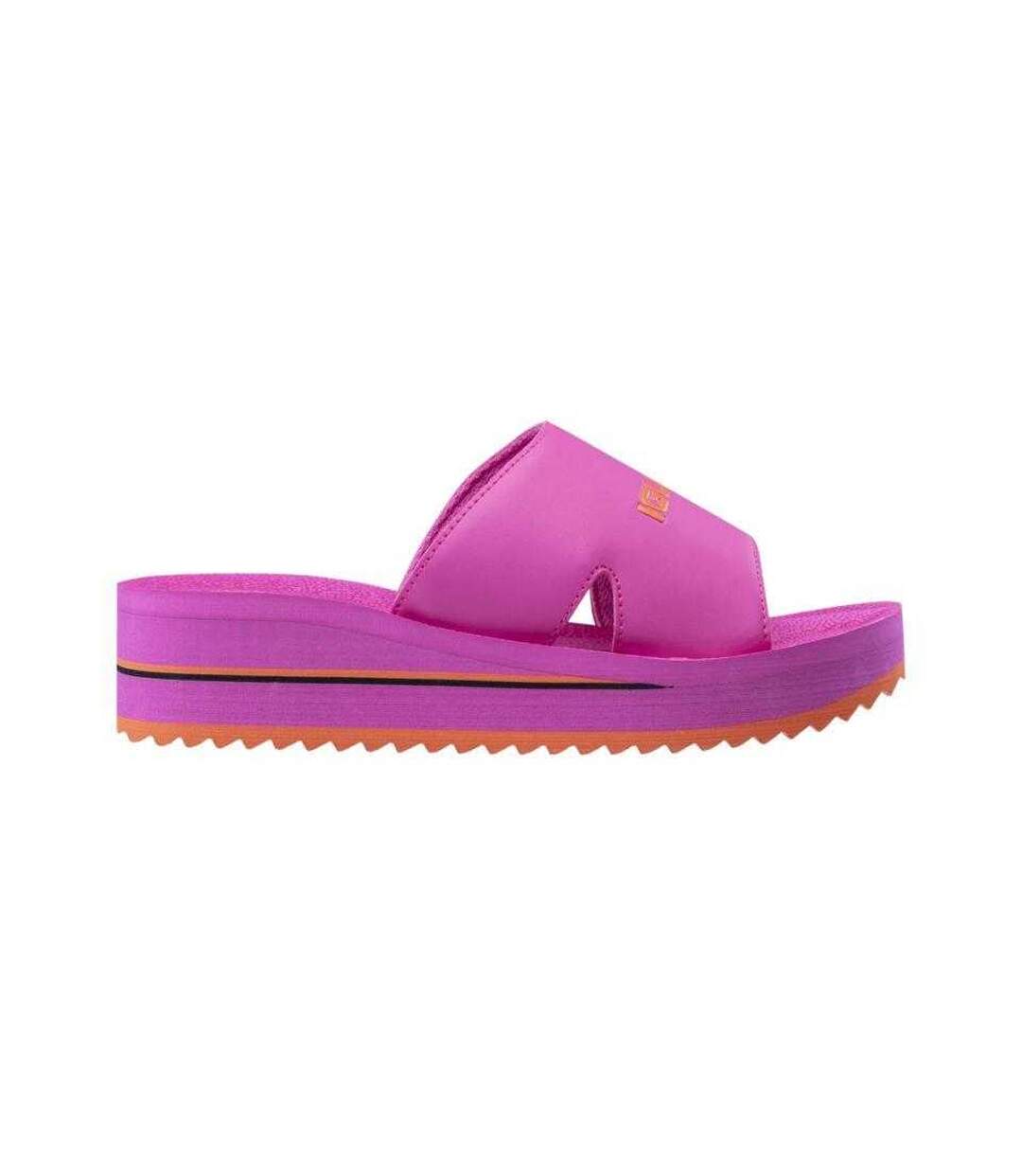 Claquettes Nika Femme Rose Iguana-3