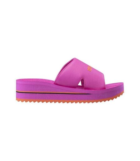 Claquettes Nika Femme Rose Iguana