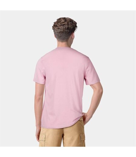 T-shirt Manches Courtes Motif/style Logo Homme Rose Clair Lyle & Scott