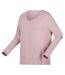 Regatta Womens/Ladies Pimmy Long-Sleeved T-Shirt (Dusky Rose) - UTRG8926