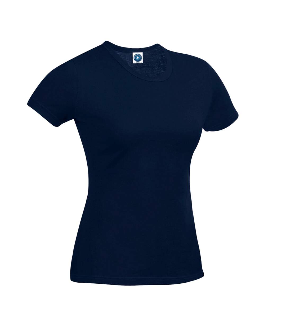 T-shirt Performance Femme Bleu Marine Sombre Starworld-1