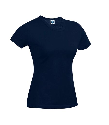 T-shirt Performance Femme Bleu Marine Sombre Starworld