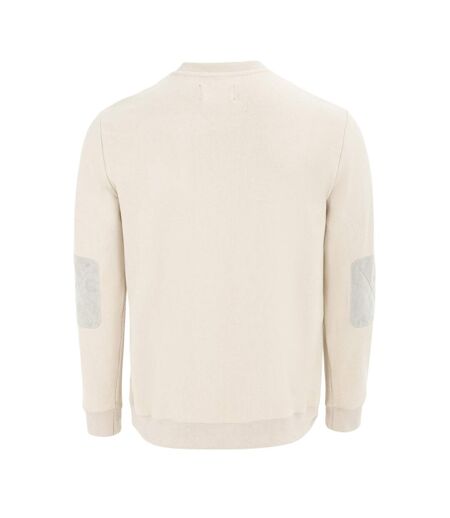 Sweat Motif/style Logo Homme Beige Clair Howick