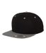 Casquette Ajustable Classic Noir Argenté Yupoong-1