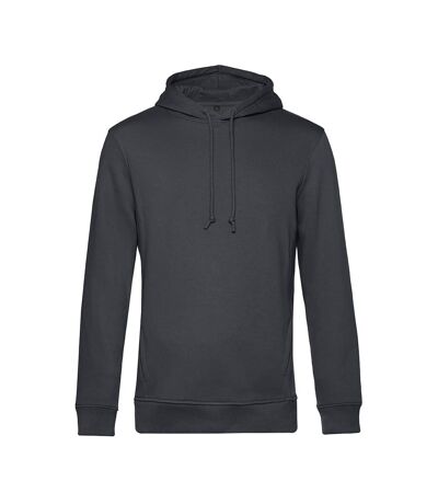 B&C Mens Organic Hooded Sweater (Asphalt) - UTBC4690