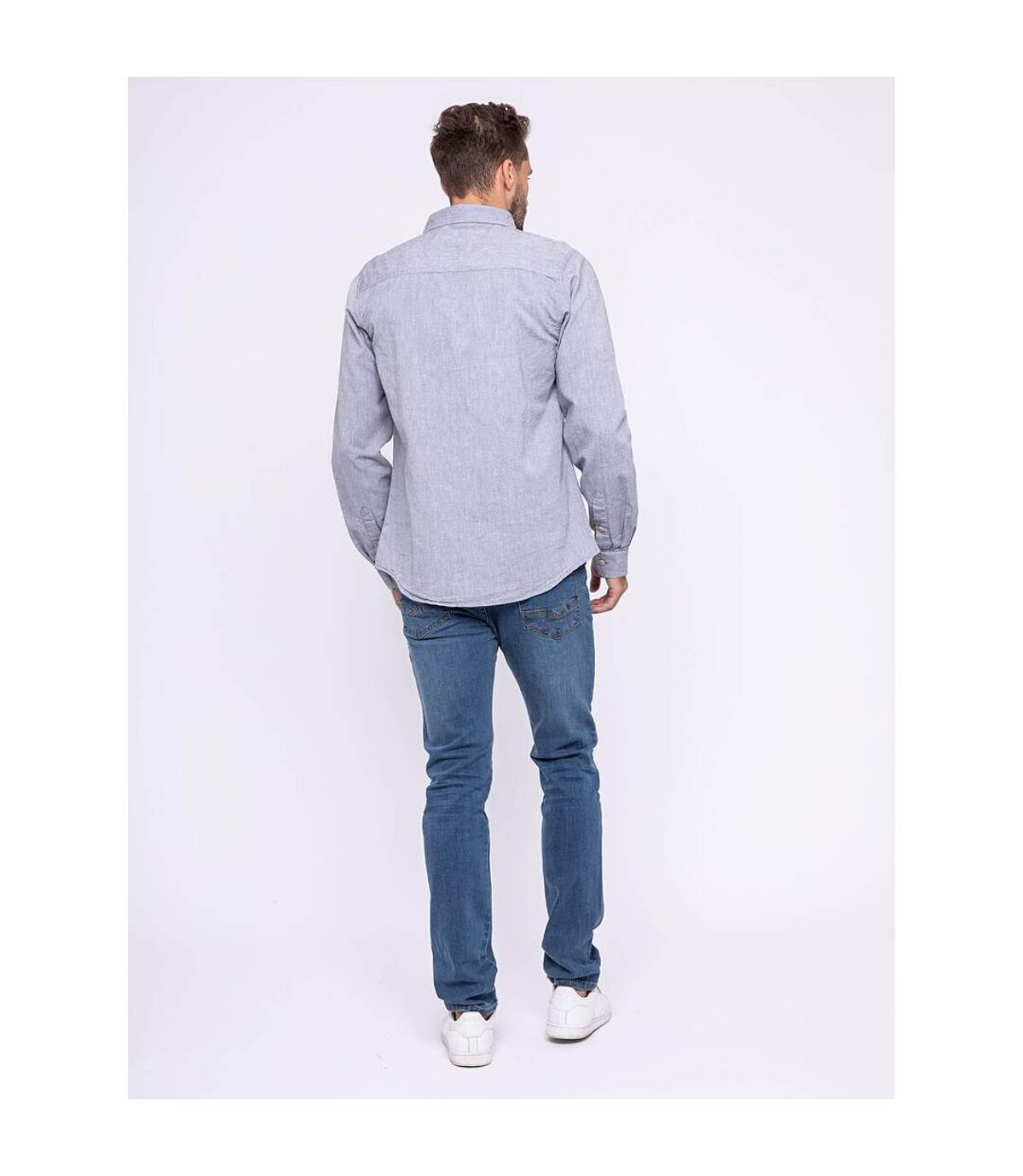 Chemise manches longues pur coton TOPAZE - RITCHIE