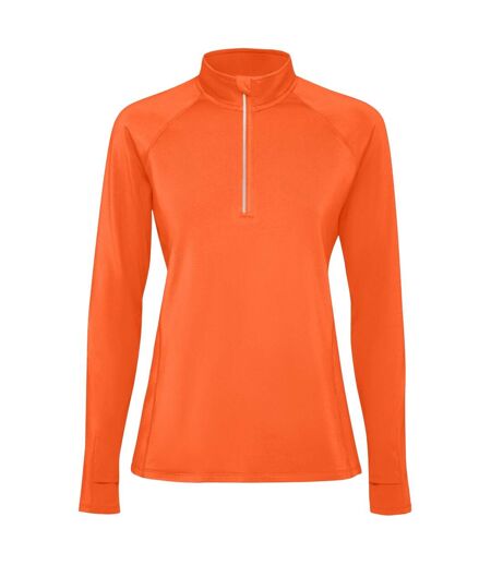 Sweat manches longues estambul femme orange feu Roly