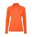 Sweat manches longues estambul femme orange feu Roly-1