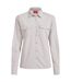 Chemise Unie Manches Longues Loukkos Femme Blanc Cassé Craghoppers-2