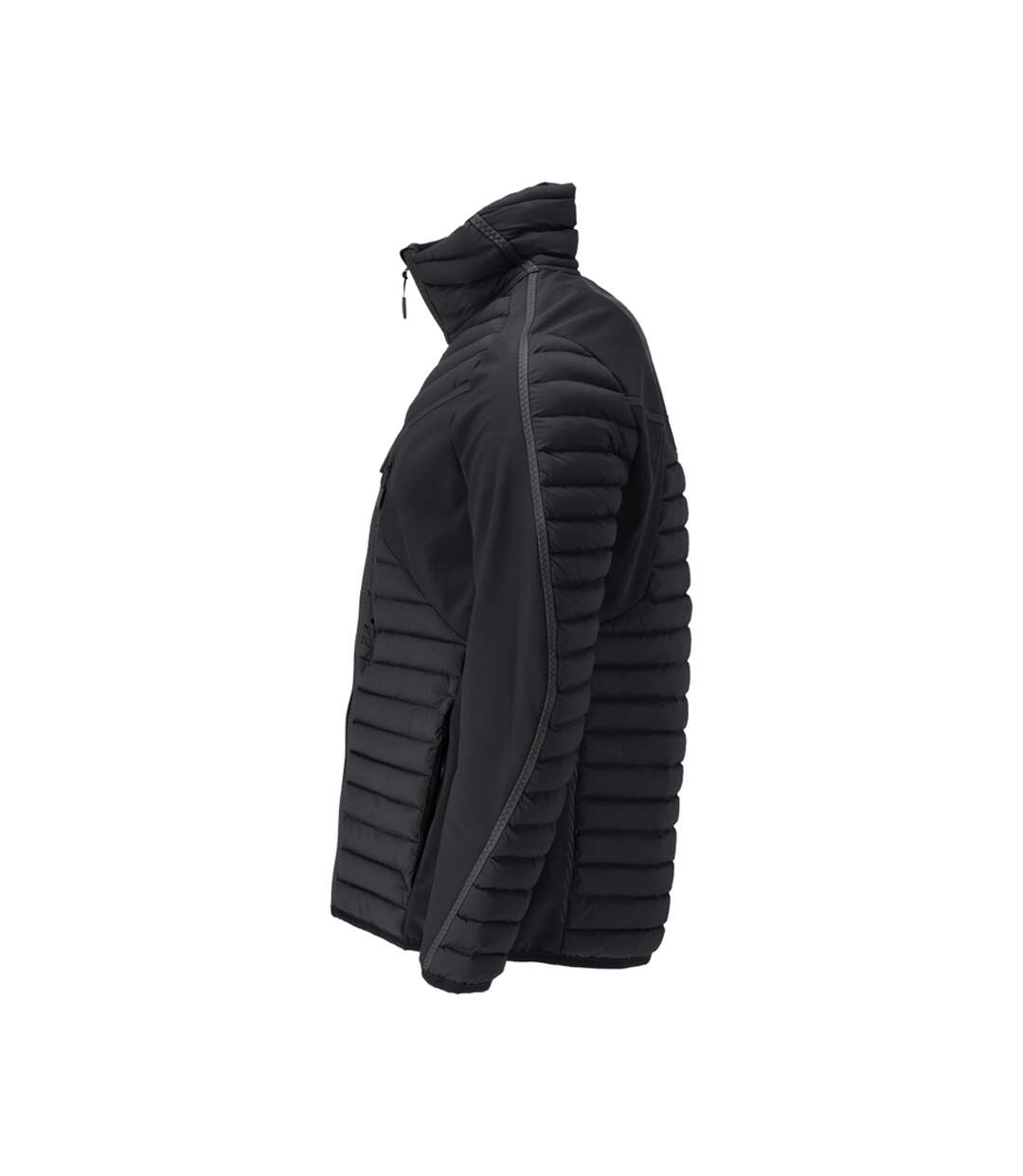 Mens Customized Jacket Black Mascot-3