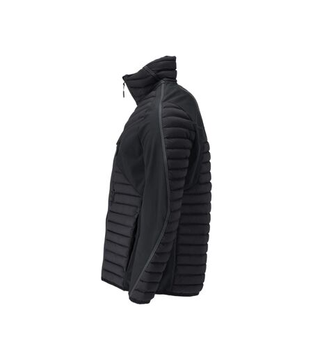 Mens Customized Jacket Black Mascot