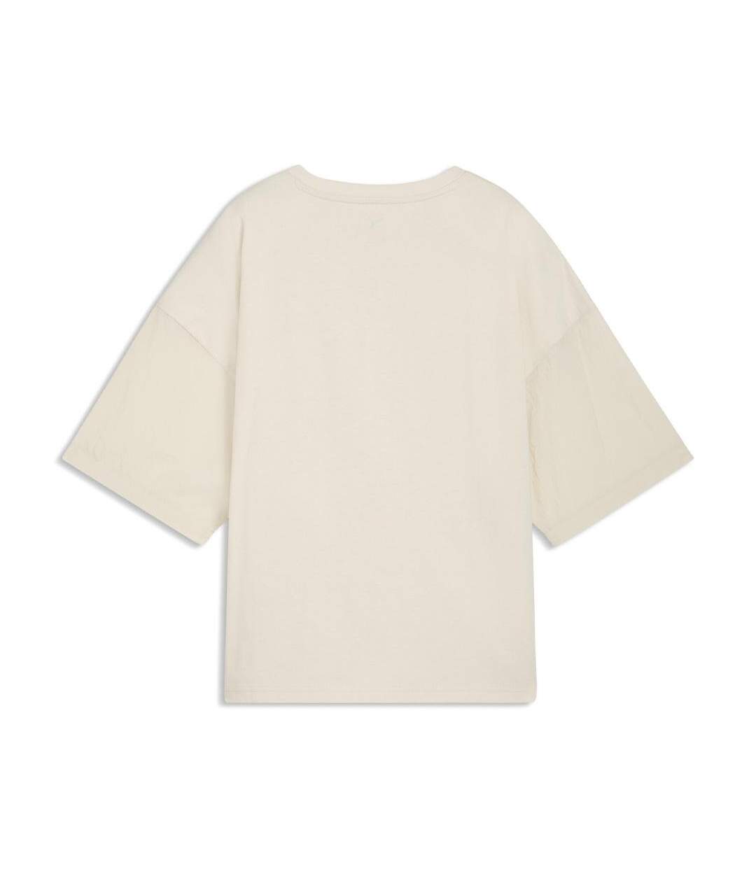 T-Shirt beige femme puma her-2