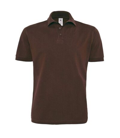 B&C Mens Heavymill Polo Shirt (Brown)