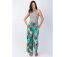 Pantalon fluide jambes larges MELODY imprimé tropical Coton Du Monde-2