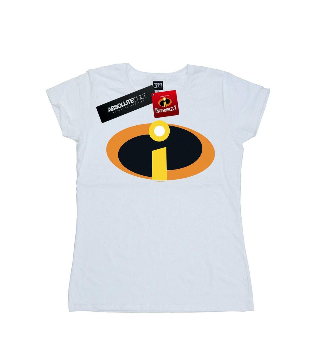 Disney T-shirt en coton avec logo Les Incroyables, Femme/Ladies (Blanc) - UTBI48182-1
