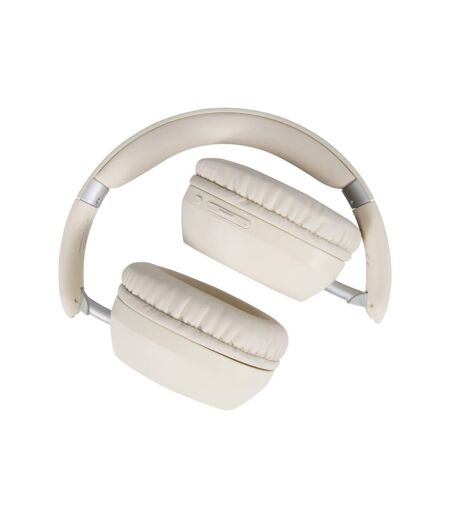 Hoggar Foldable Recycled Plastic Over Ear Headphones One Size White Floso
