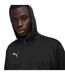 Mens Teamfinal Tracksuit Top Black Silver Puma-4