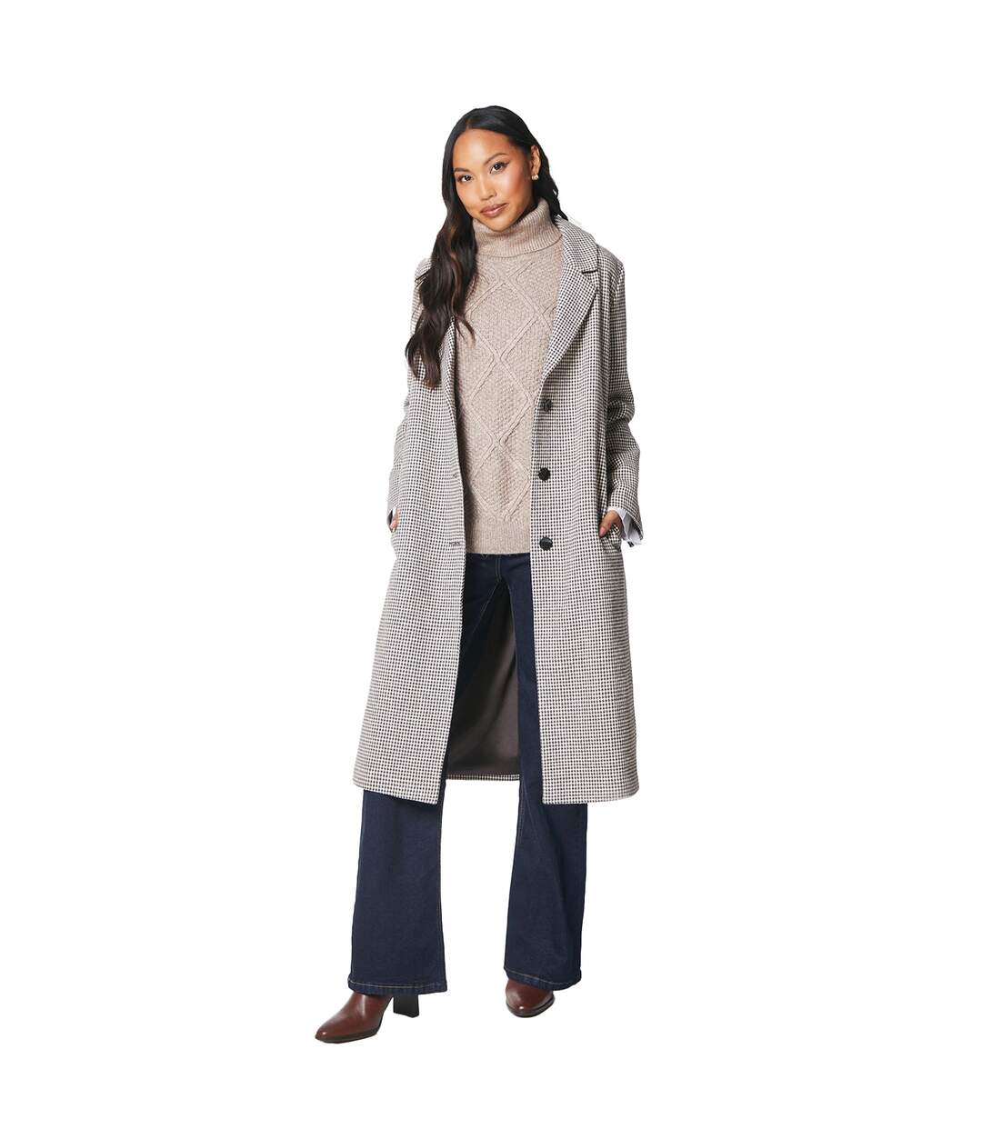 Manteau femme beige Principles-3