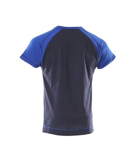 T-shirt Albano Image Homme Bleu Marine Bleu Roi Mascot