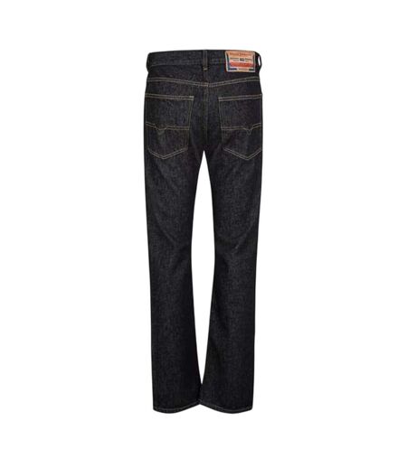 Unisex Adult 1995 Denim 5 Pockets Straight Leg Jeans Black Denim Diesel
