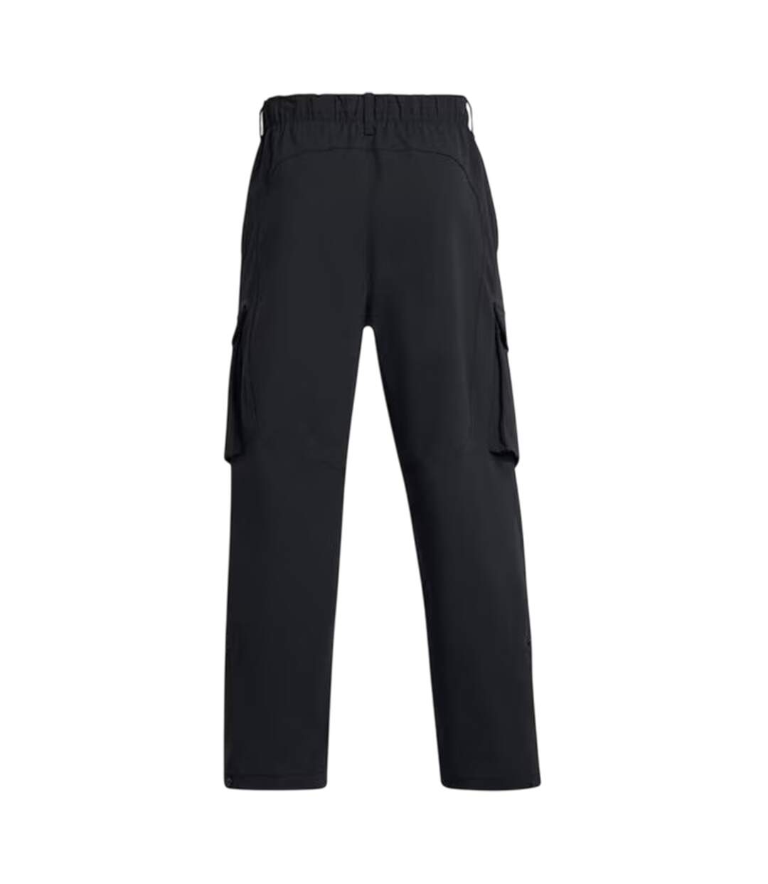 Mens Utility Loose Fit Cargo Jogging Bottoms Black Under Armour-2