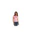 T-shirt Motif/style Logo Essential Femme Rose Tommy Jeans-1