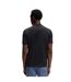 Mens Stripe Cotton Logo T-shirt White Boss-1