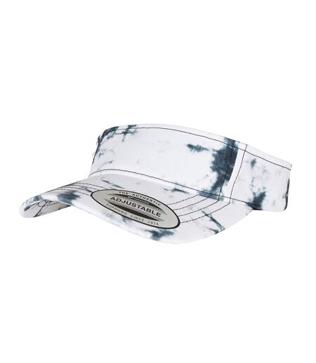 Visière Motif/style Teinture Façon Batik Noir Blanc Flexfit