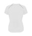 Spiro Womens/Ladies Sports Dash Performance Training T-Shirt (White/Red)