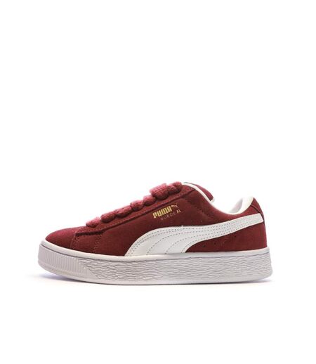 Baskets rouges femme puma suede xl