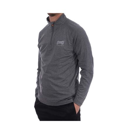 Sweat Running Gris Homme Hungaria TRAINING PRO FIT
