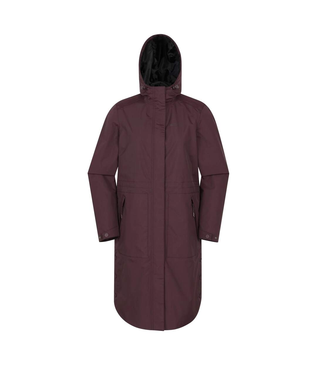 Womens Hannah Extreme Waterproof Mac Burgundy Mountain Warehouse-1