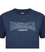 Mens Geometric Logo T-shirt Blue Lonsdale-2