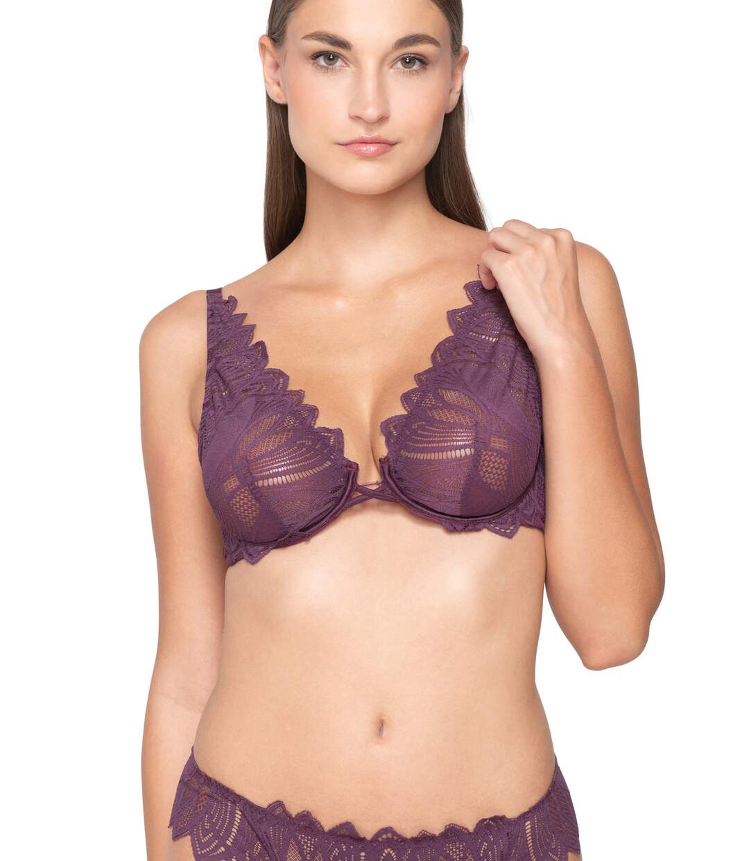 Soutien-gorge triangle armaturé SYLVIE Luna Splendida-1