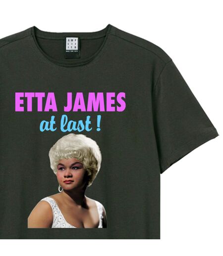 T-shirt At Last Adulte Charbon Amplified