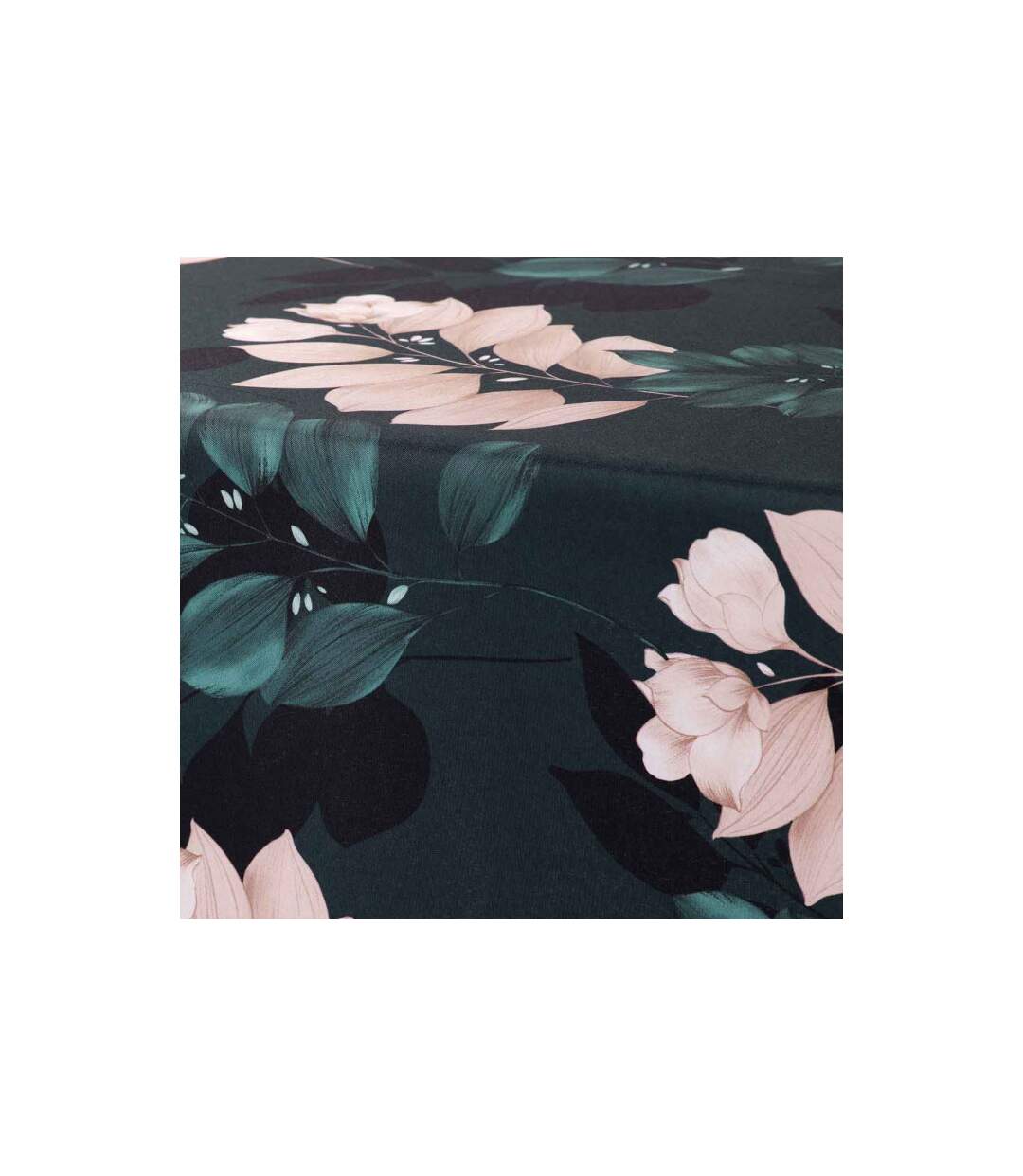 Nappe Imprimée Belline 150x240cm Émeraude-2