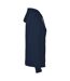 Womens/ladies Urban Hoodie Navy Blue Roly-3