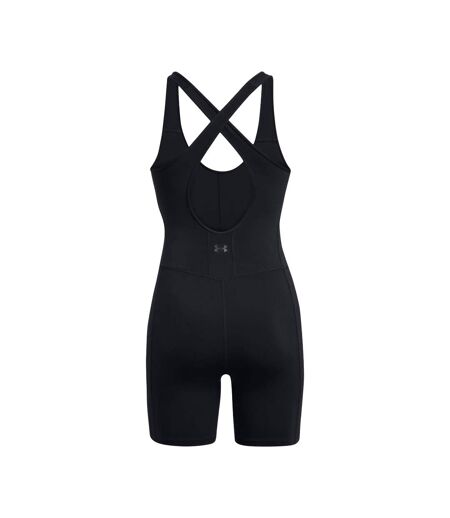 Womens/ladies Meridian Short Bodysuit Black Under Armour