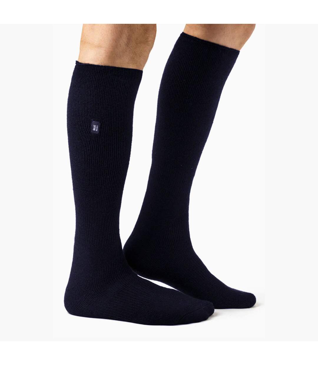 Mens Plain Thin Lightweight Knee High Thermal Socks-4