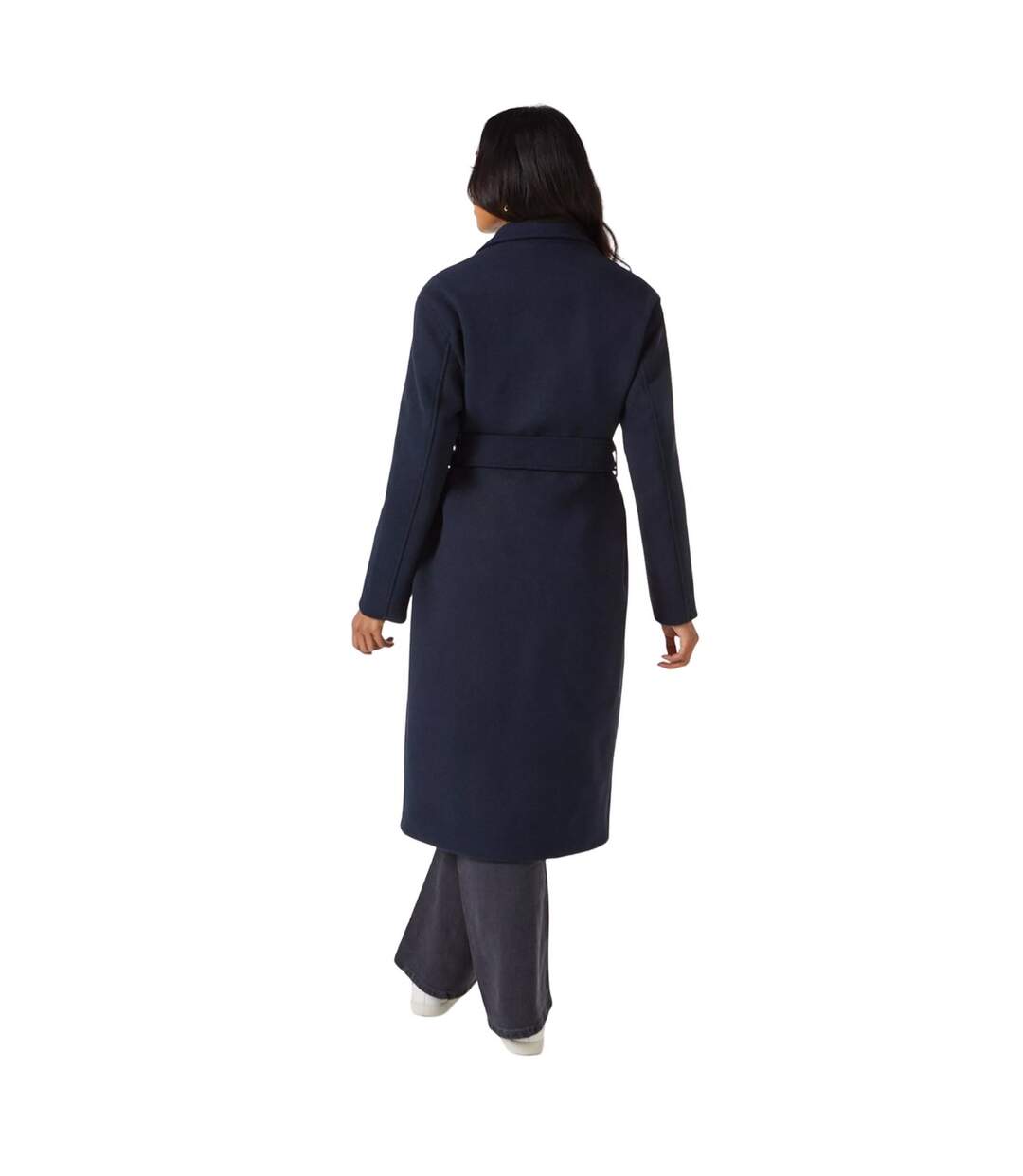 Manteau croisé femme bleu marine Principles