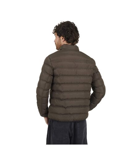 Doudoune Motif/style Matelassé Marley Homme Marron Brave Soul