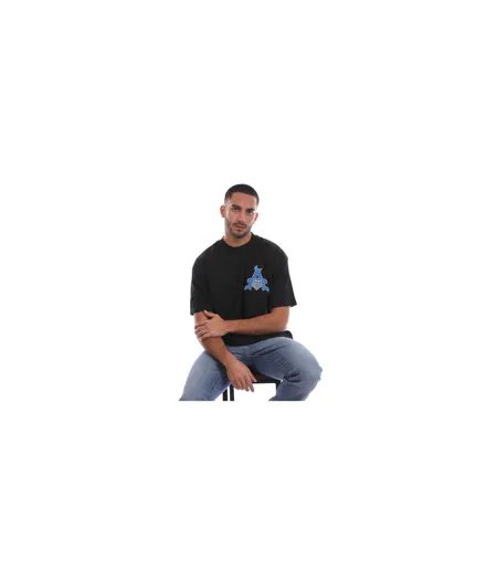 Mens Cunningham Oversized T-shirt Black Avirex