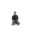 Mens Cunningham Oversized T-shirt Black Avirex-1