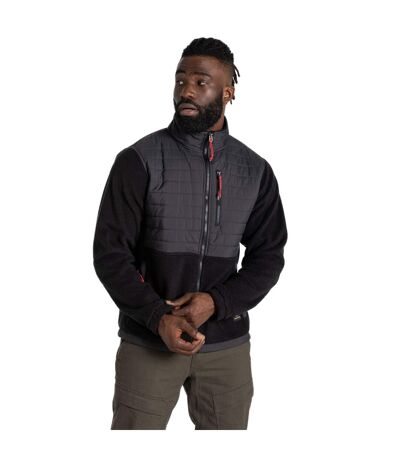 Veste Hybride Montadale Homme Noir Gris Foncé Craghoppers