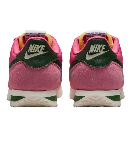 Baskets Cortez Femme Rose Vert Nike