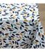 Nappe Antitache Imprimé Confettis 145x240cm Bleu-2