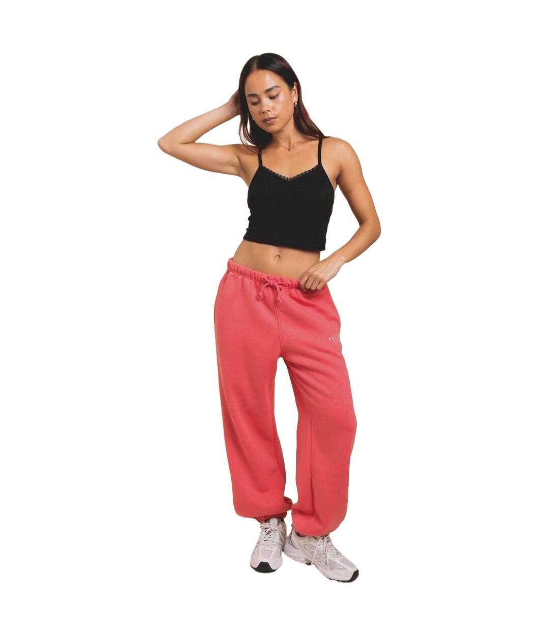 Pantalon De Jogging La Femme Rose Vif Daisy Street-2